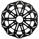 10-Spoke'' Brake Rotor Front L/R Black For Front: 15-25 Softail Excl. 2017 FXSE