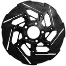 7-Spoke'' Brake Rotor Rear Black For Rear: 00-25 Softail Excl. 2017 FXSE