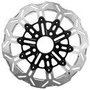 10-Spoke'' Brake Rotor Rear Clear For Rear: 00-25 Softail Excl. 2017 FXSE