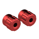 Clubstyle Crashbar End Caps Red For 18-25 M8 Softail With Rick''s Clubstyle Crashbar