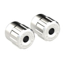 Clubstyle Crashbar End Caps Raw For 18-25 M8 Softail With Rick''s Clubstyle Crashbar