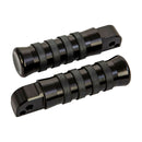 Passenger Pegs O-Ring Style Black For Passenger: 18-26 Softail