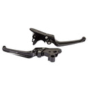 Classic Brake & Clutch Lever Set Black For 15-17 Softail