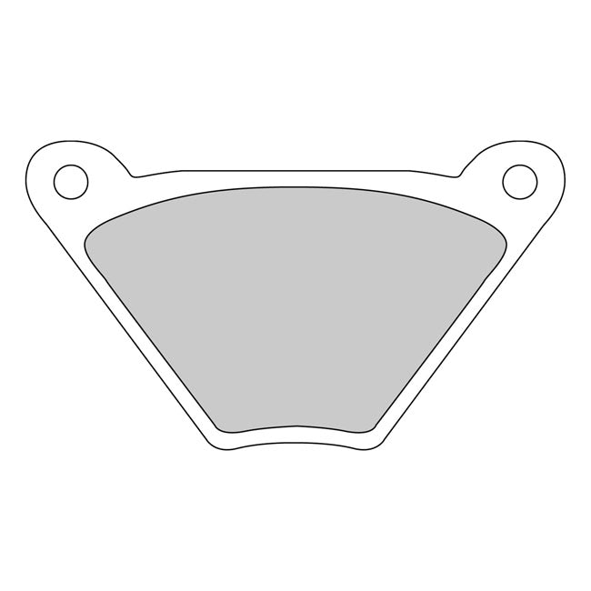 Brake Pads Organic P-Compound For Front: 1973 XL Sportster