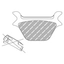 Brake Pads Organic P-Compound For Front/Rear: 14-15 Xg750/500 Street (NU)