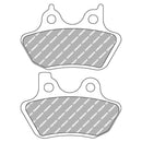 Brake Pads Organic P-Compound For Rear: 14-22 XL Sportster (NU)