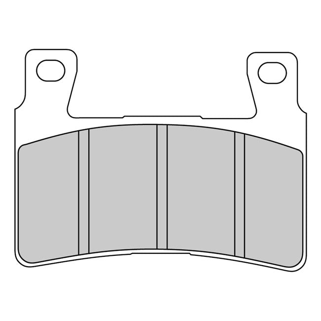 Brake Pads Organic P-Compound For Front: 02-08 All Buell Xb9/12
