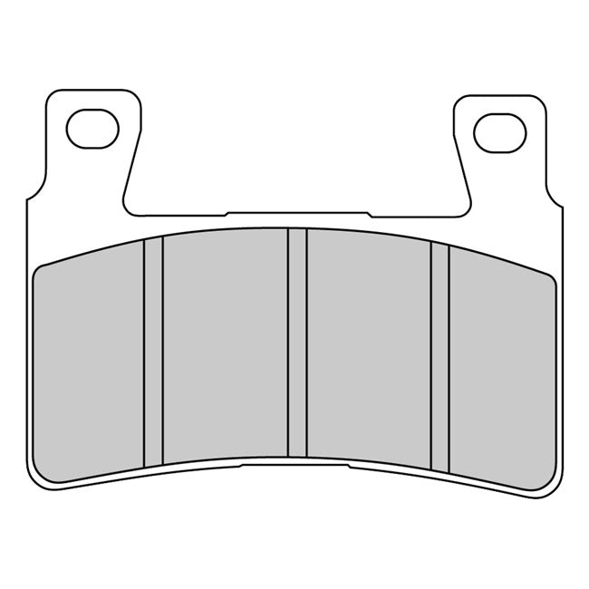 Brake Pads Sintered St-Compound For Front: 04-13 XL Sportster (Excl. Xr1200) (NU)
