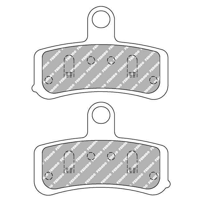 Brake Pads Sintered St-Compound For Front: 14-22 XL Sportster (NU)