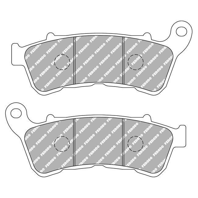 Brake Pads Organic P-Compound For Front: 77-83 Fx