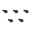 Titanium 12-point Derby Cover Bolt Kit Black For 18-26 Softail