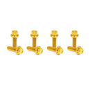Titanium 12-Point Lifter Block Bolt Kit Gold For 99-17 (NU) Twin Cam