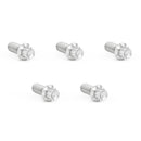 Titanium 12-point Derby Cover Bolt Kit Polished For 07-25 FLT/Touring