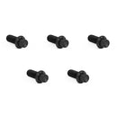 Titanium 12-point Derby Cover Bolt Kit Black For 07-25 FLT/Touring