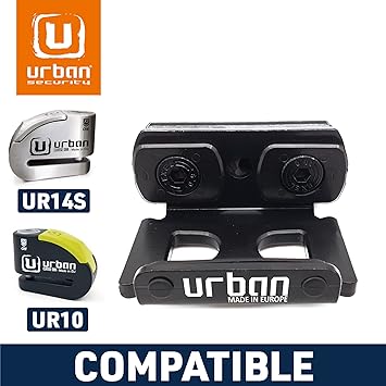 Security Mounting Bracket For UR14S / UR10 Disc Locks - Bolt Hole Mount
