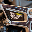 3D Motorcycle Stickers - Heel Pads For Yamaha Tenere 700 World Raid 2022>2025