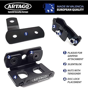 30X Disc Lock Bracket - Bolt or Tube Mount