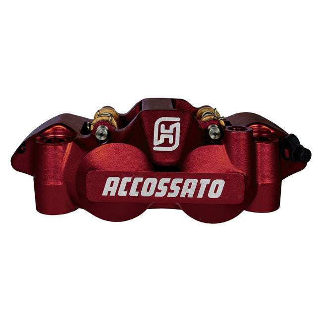 108 MM Monoblock Radial Brake Caliper Right Red