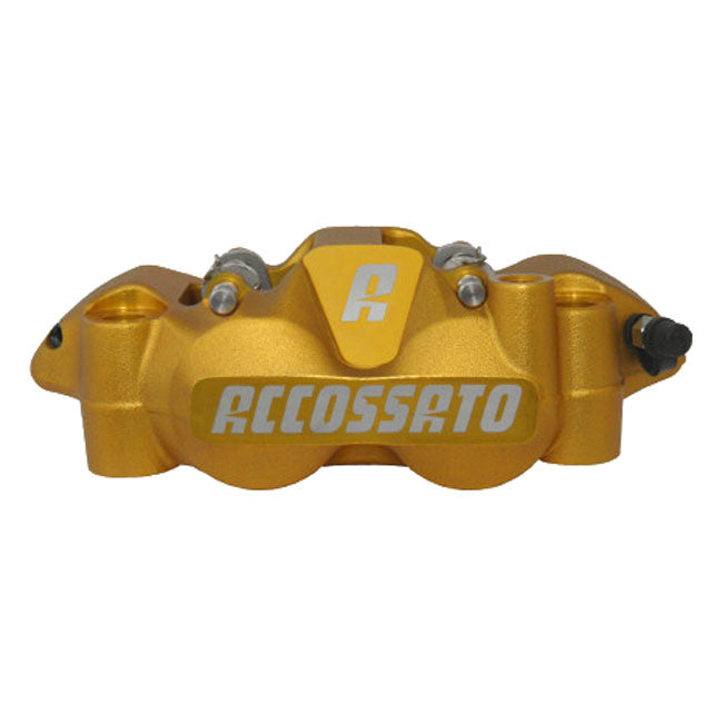 108 MM Monoblock Radial Brake Caliper Right Gold