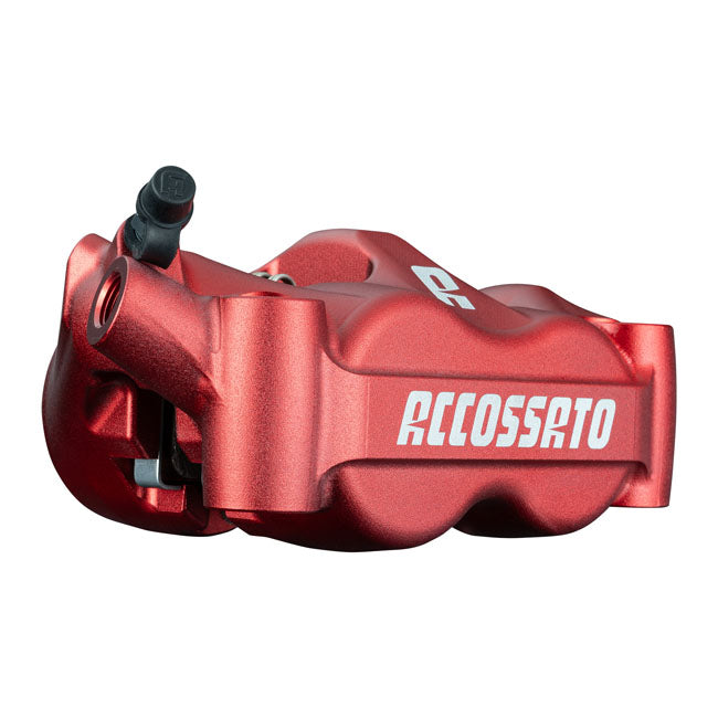 100 MM Monoblock Radial Brake Caliper Left Red