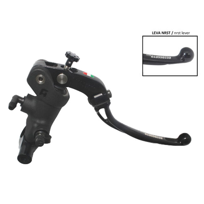 Radial Brake Master Cylinder Short Lever NRST Black