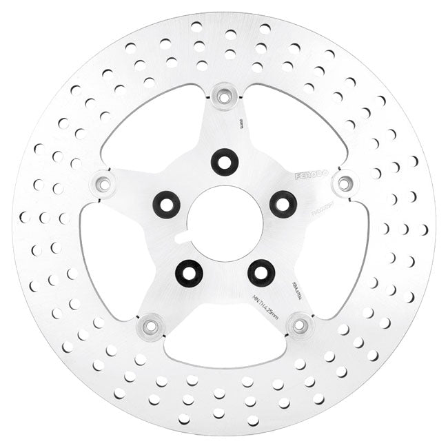 115"/292 MM Floating Brake Rotor For Rear: 00-25 Softail (Excl. 2017 Fxse)