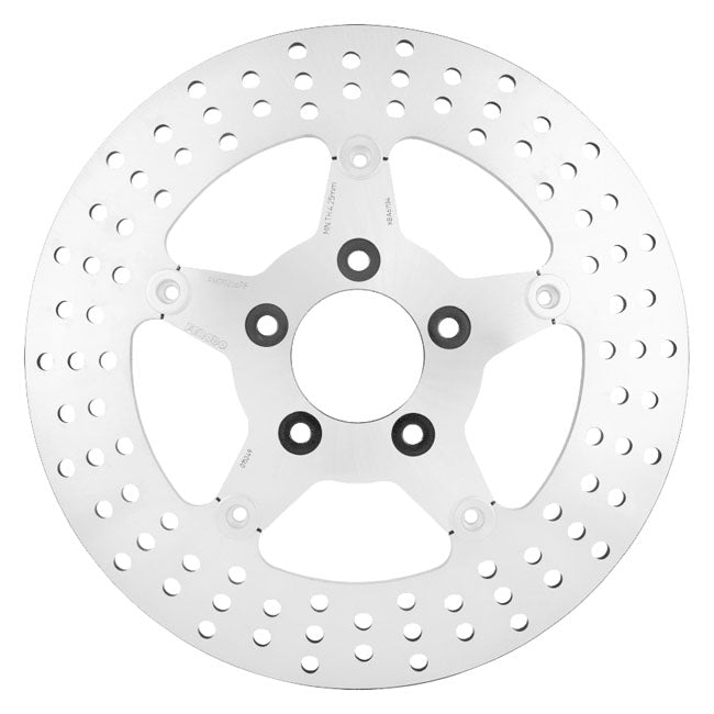 115"/292 MM Floating Brake Rotor For Softail Models With Mid-Shift: 20-24 (NU) Fxst