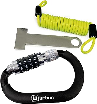 Security UR140 Combination Carabiner With Helmet Adaptor - Security Level 5