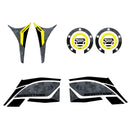 3D Motorcycle Stickers - Basic Kit For Yamaha Tenere 700 World Raid 2022>2025
