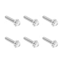 Titanium 12-point Trap Door Cover Bolt Kit Poli For 17-25 Softail