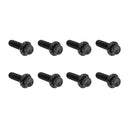 Titanium 12-point Trap Door Cover Bolt Kit Blac For 17-25 Softail