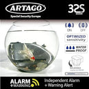 32 Disc Lock with Alarm - 15.5 MM Pin