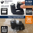 Security UR6 Motorcycle Disc Lock With Alarm - Security Level 10