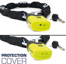 Security U4K120 120 CM Motorcycle Chain + Lock - Security Level 11