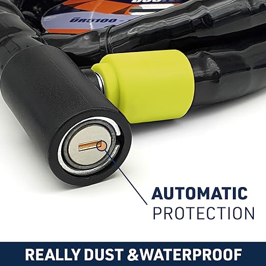 Security UR5120 Duoflex Articulated 120 CM Motorcycle Cable Lock - Security Level 9