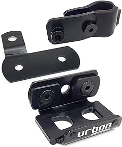 Security Mounting Bracket For UR14S / UR10 Disc Locks - Round Tube Mount