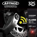 32 Disc Lock with Alarm - 15.5 MM Pin