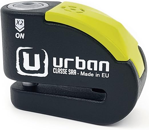 Security UR10 Motorcycle Disc Lock With Alarm - Security Level 18