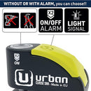 Security UR10 Motorcycle Disc Lock With Alarm - Security Level 18