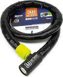 Security UR5120 Duoflex Articulated 120 CM Motorcycle Cable Lock - Security Level 9