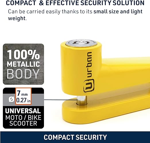 Security 560A Motorcycle Disc Lock - Security Level 5