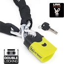 Security U4K170 170 CM Motorcycle Chain + Lock - Security Level 11