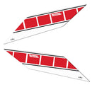 3D Motorcycle Stickers - Tank Sides Red For Yamaha Tenere 700 2022>2024