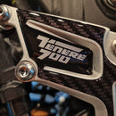 3D Motorcycle Stickers - Heel Pads For Yamaha Tenere 700 2022>2024