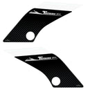 3D Motorcycle Stickers - Tank Sides Carbon Look For Yamaha Tenere 700 2022>2024