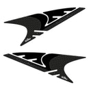 3D Motorcycle Stickers - Headlight Carbon Look For Yamaha TMAX 500 2008-2011