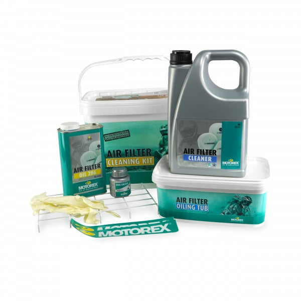 Air Filter Kit Includes 206 1L / Bio Clean 4L / 2000 Grease / Tray / Gloves & 2 Buckets