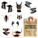 3D Motorcycle Stickers - Full Kit For KTM 1290 Super Adventure S 2021>2023