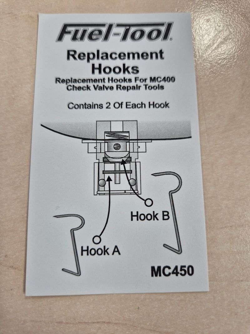 Check Valve Repl. Hooks Repair Kit