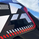 3D Motorcycle Stickers - Tank Sides For Ducati Desert X 2022>2026